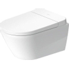 Duravit SensoWash D-Neo douchewc compact rimless diepspoel 37.8x57.7cm met closetzitting wit SW962033