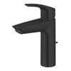 GROHE Eurosmart Wastafelmengkraan - M-size - met trekwaste - matte black SW1077295