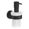 GROHE Essentials Zeepdispenser - 160ml - met houder - mat zwart SW1077385