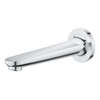 GROHE Euroeco Baduitloop - 17.1cm - wandmontage - chroom SW1108774