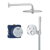 GROHE Grohtherm Smartcontol Perfect Euphoria Doucheset - inbouw thermostaat - hoofdoucheset - 26cm - chroom SW1077341