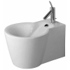 Duravit Starck 1 Wandbidet 410X320X575Mm 1 Kr.Gat Overl W.Gliss Wit 0295434