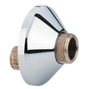 F GROHE S koppeling geruisarm per stuk 1/2x3 4 chroom 0434849