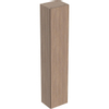 Geberit iCon badkamerkast 36x180x29.1cm 1 deur met softclose Spaanplaat Eiken TWEEDEKANS OUT13321