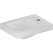 Geberit Icon Light fontein - 38x28x14cm - 1 kraangat Rechts - zonder overloopgat - Keramiek - glans wit SW546867