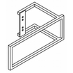 Vasco handdoekbeugel tall tbv alu radiatoren wit structuur 7211829