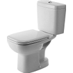 Duravit D-code duobloccloset met spoelrand diepspoel AO wit 0315137