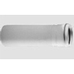Ubbink Rolux T120 PP verlengstuk 80mm L=2000 mm wit 1408114