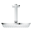 GROHE Rainshower Allure 230 Hoofddouche - 23cm - 1 straalsoort - plafondarm 15.4cm - chroom GA96871