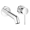 GROHE Essence New Wastafelkraan Inbouw - uitloop 18.3cm - M-size - zonder waste - chroom 0442581