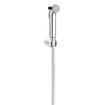GROHE Tempesta-F Trigger Spray 30 Handdoucheset - 1 straalsoort - rond - met houder - metalen slang - 125cm - chroom SW63476