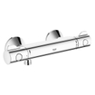 GROHE Grohtherm 800 douchekraan thermostatisch met koppelingen EcoJoy en volumegreep met ecobutton chroom 0442500