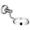 GROHE Essentials Authentic Wandhouder - voor zeepdispenser/zeepchaal/glas - chroom SW74552