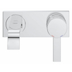 GROHE Allure wastafelmengkraan inbouw - laag - uitloop 18cm - 1 knop - chroom 0434013