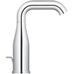 GROHE Essence New Wastafelkraan Opbouw - uitloop 11.4cm - M-size - hoge draaibare uitloop - waste - chroom 0442574