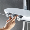 GROHE Rainshower SmartControl Regendoucheset Opbouw- hoofddouche 36cm - 2 functies - handdouche rond - chroom SW29041