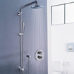 GROHE Rainshower Modern Regendoucheset Opbouw - hoofddouche 21cm - handdouche staaf - glijstang 113cm - chroom 0430171