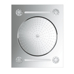 GROHE Rainshower F-Series 15 Hoofddouche - 45.6x38.1cm - 3 straalsoorten - chroom 0434483