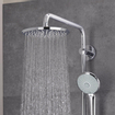 GROHE Euphoria Regendoucheset Opbouw - hoofddouche 21cm - massage handdouche - thermostatisch - chroom 0436201