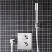 GROHE Sena Handdouchset - 1 straalsoort - staaf - met houder - gladde slang - 150cm - chroom 0445507