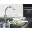 GROHE Ambi Keukenkraan - hoog - chroom 0437919
