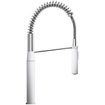 GROHE Eurocube Keukenkraan - 2 straalsoorten - met profesionele handdouche - chroom 0438105