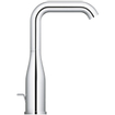 GROHE Essence New Wastafelkraan Opbouw - uitloop 12.7cm - L size - hoge draaibare uitloop - met trekwaste - EcoJoy - chroom 0442576