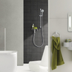 GROHE Eurosmart Cosmopolitan douchekraan met koppelingen chroom 0437351