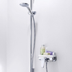 GROHE Eurodisc Cosmopolitan douchekraan met koppelingen chroom 0437710