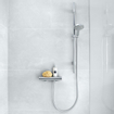 GROHE Grohtherm 2000 douchekraan thermostatisch met glijstang 60cm en cosmopolitan handdouche massage chroom 0102548