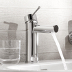 GROHE Essence New Wastafelkraan Opbouw - uitloop 9.4cm - S size - EcoJoy - chroom 0442572