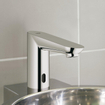 GROHE Euroeco Cosmopolitan E waterbesparende wastafelkraan infrarood zonder menging met LongLife batterij 6V chroom 0437794