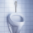 GROHE Rondo urinoirspoeler 1/2 met stopkraan, spoelpijp en verbinder chroom 0729220
