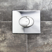 GROHE bedieningsplaat Rapid SL dual flush horizontaal chroom 0729124