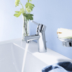 GROHE Concetto waterbesparende wastafelkraan met waste chroom 0436341