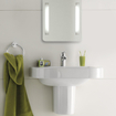 GROHE Eurosmart Cosmopolitan waterbesparende wastafelkraan chroom 0465028