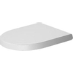 Duravit WC-zitting 43.1x37x4.3cm met softclose met quickrelease Kunststof wit TWEEDEKANS OUT13504