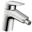 Hansgrohe Logis bidetkraan met waste chroom GA42177