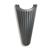 Vasco Carre Halfrond CR O designradiator halfrond verticaal 350x1800mm 1528 watt wit 7240518