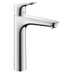 Hansgrohe Focus E2 wastafelkraan highriser met ComfortZone 190 chroom 0605537