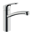 Hansgrohe Focus 1 gats keukenkraan EcoSmart met draaibare uitloop chroom 0605472