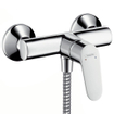 Hansgrohe Focus E2 douchekraan met koppelingen chroom 0450767