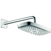 Hansgrohe Raindance Select E hoofddouche E300 2jet met douchearm 39cm 30x16cm EcoSmart wit/chroom 0605445