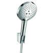 Hansgrohe Raindance Select S PortersS badset met S 120 3jet handdouche met wandhouder met Isiflex`B doucheslang 160cm wit/chroom 0605449