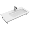 Villeroy & Boch Venticello Wastafel - 100x50cm - kom re. 1 kraangat - ceramic plus - wit 1025133