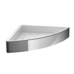 Emco Loft hoekkorf met uitneembare inzet wit/chroom GA42788