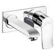 Hansgrohe Metris afbouwdeel voor inbouw wandkraan inclusief uitloop 16,5cm incl. afvoerplug 50001 chroom 0450914
