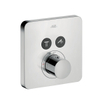 AXOR Showerselect afdekset thermostaat met stopkraan voor 2 functies chroom GA86984