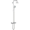 GROHE Tempesta Cosmopolitan Regendoucheset - hoofddouche 16cm - handdouche rond - chroom OUTLETSTORE STORE35380