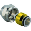 Uponor MLC klemkoppeling euroconus 25mmx3/4 BI met metalen tule 7452710